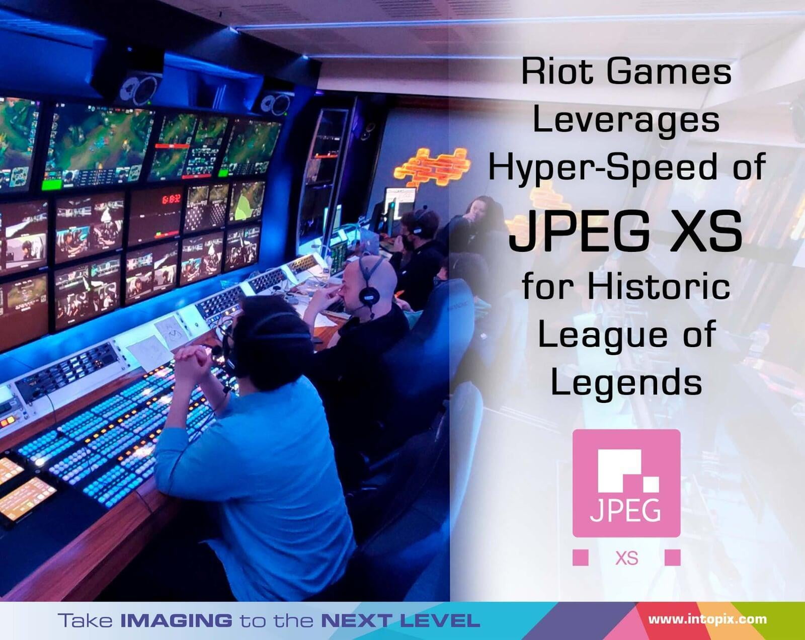 Riot Games, 아이슬란드에서 열린 역사적인 리그 오브 레전드 발로란트 이벤트에서 JPEG XS의 초고속 압축 기술 활용